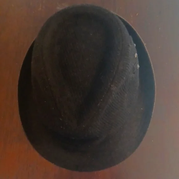 EXPLICIT Black Cross Fedora, L/XL - Picture 3 of 9